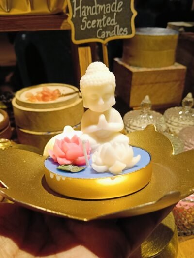 Limited Edition - Serene Buddha Urli Candle