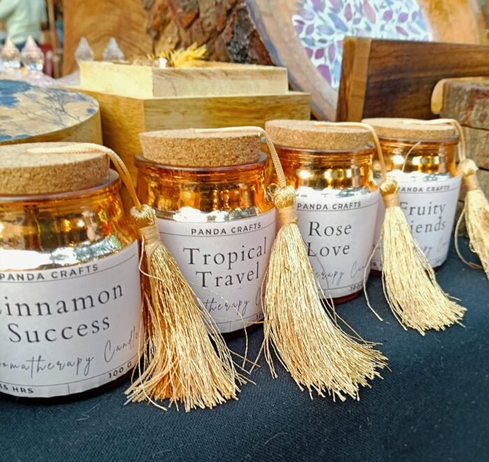 Golden Aura Aromatherapy Jar Collection - Image 2