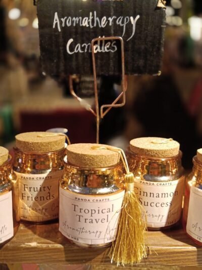 Golden Aura Aromatherapy Jar Collection