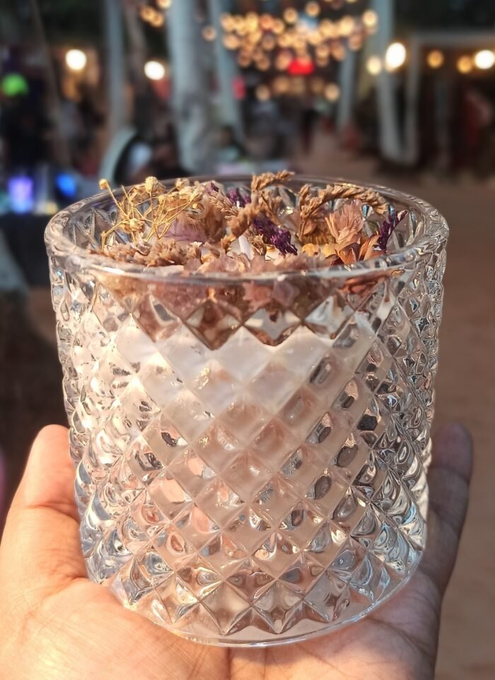 Crystal Petal Luxury Candle - Image 4
