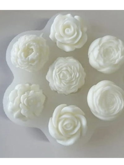 7 in 1 Small Rose mould