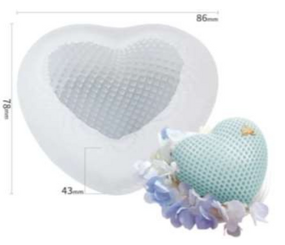 Net Heart Mould