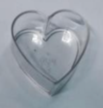 Heart - Polycarbonate Cups