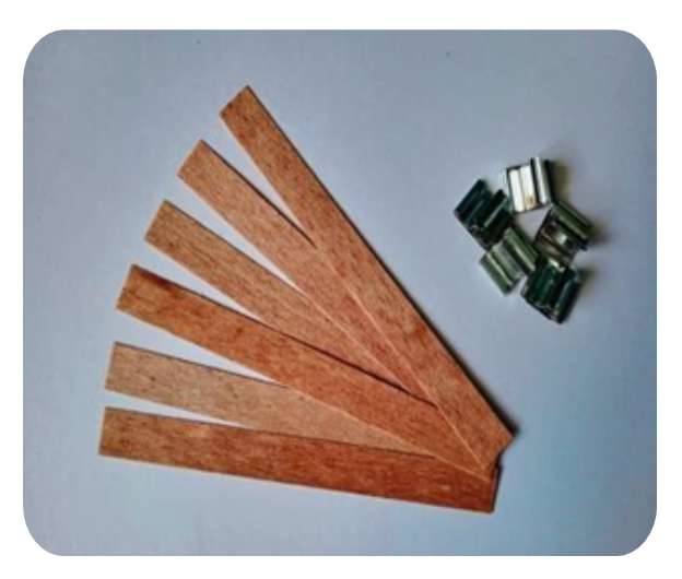 Wooden Wick (130*13*1 mm)