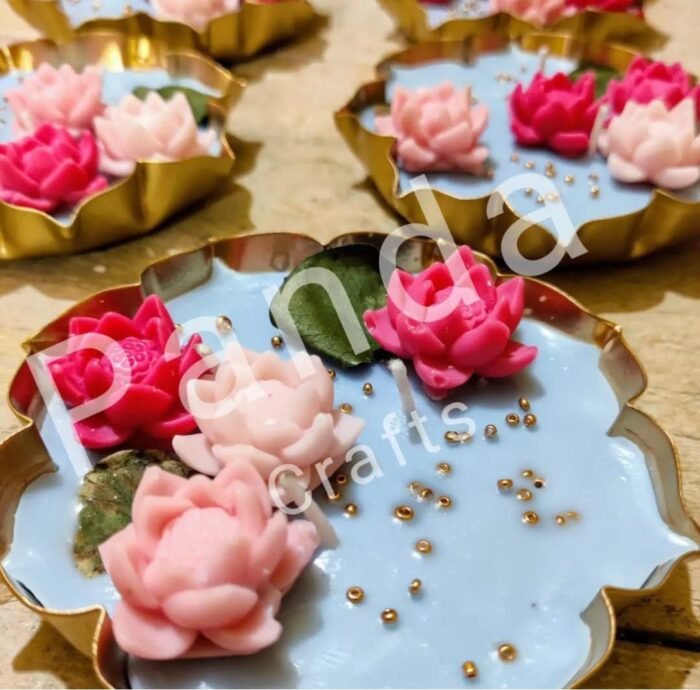 Lotus Pond Urli Candle