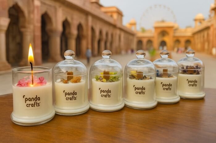 Positive Aura of Bouquet – Floral Luxury Candles (Diwali Exclusive)